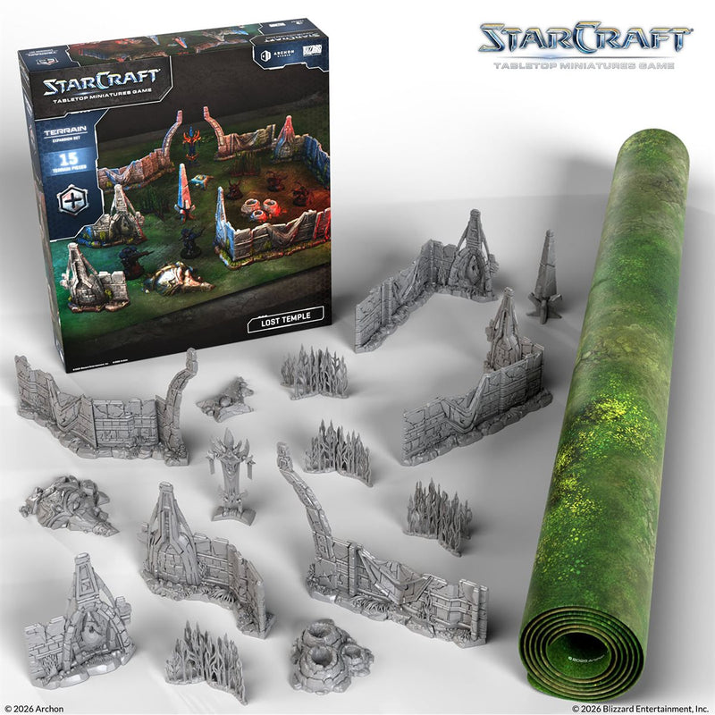 Starcraft: The Miniatures Game: Lost Temple - Terrain Expansion Set