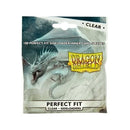 Sleeves: Dragon Shield: Perfect Fit: Sideloader Inner Sleeves: Clear (100) (EN)