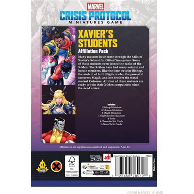 Marvel: Crisis Protocol: Xavier's Students Affiliation Pack (ML)