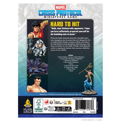 Marvel: Crisis Protocol: Hard to Hit - Character Pack (ML) ^ Q3 2026