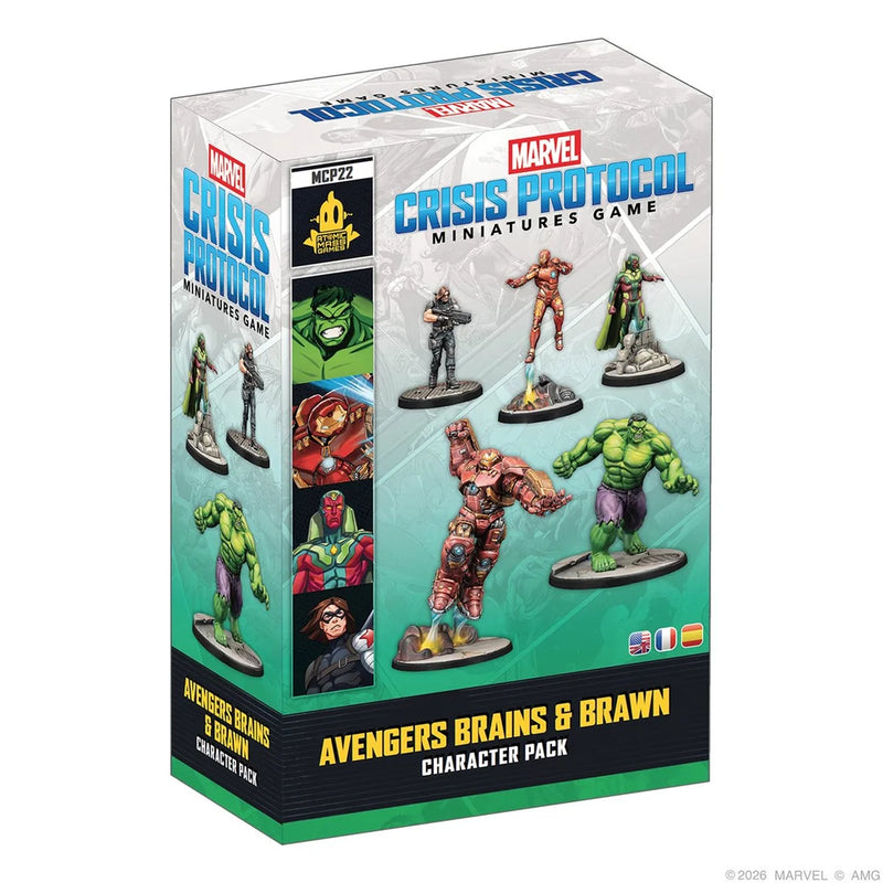 Marvel: Crisis Protocol: Avengers Brains & Brawn - Character Pack