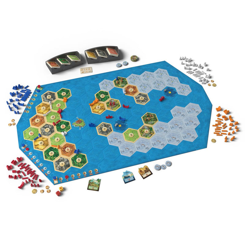 CATAN Expansion: Explorers & Pirates - 6th Edition