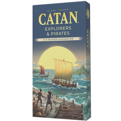 CATAN Exp: Explorers & Pirates 5-6 Players - 6th Edition (EN)