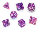 Chessex- 7pc Polyhedral: Festive