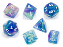 Chessex- 7pc Polyhedral: Festive