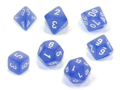 Chessex- 7pc Polyhedral: Frosted