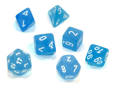 Chessex- 7pc Polyhedral: Frosted