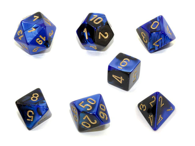 Chessex- 7pc Polyhedral: Gemini