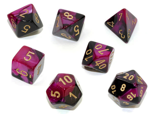 Chessex- 7pc Polyhedral: Gemini