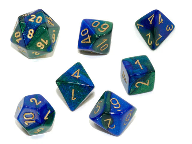 Chessex- 7pc Polyhedral: Gemini