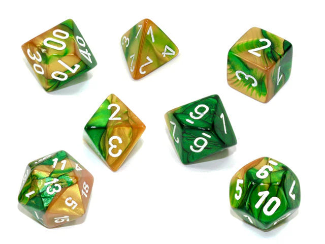 Chessex- 7pc Polyhedral: Gemini