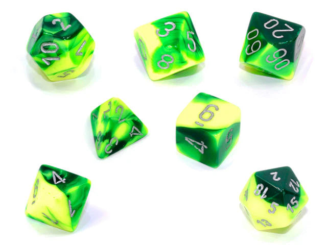 Chessex- 7pc Polyhedral: Gemini