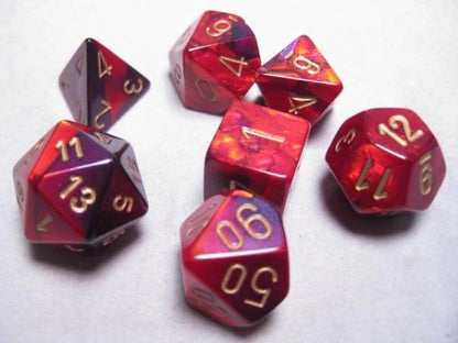 Chessex- 7pc Polyhedral: Gemini
