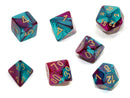 Chessex- 7pc Polyhedral: Gemini