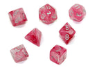 Chessex- 7pc Polyhedral: Ghostly Glow