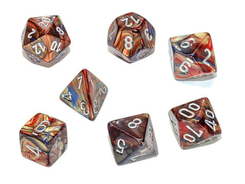 Chessex- 7pc Polyhedral: Lustrous