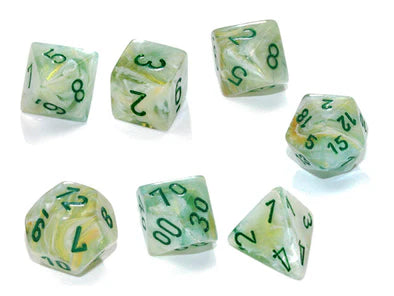 Chessex- 7pc Polyhedral: Marble