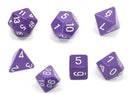 Chessex- 7pc Polyhedral: Opaque