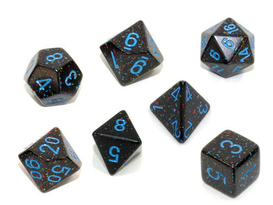 Chessex- 7pc Polyhedral: Speckled