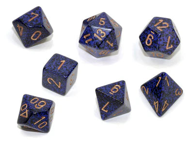 Chessex- 7pc Polyhedral: Speckled