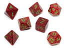 Chessex- 7pc Polyhedral: Speckled