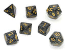 Chessex- 7pc Polyhedral: Speckled