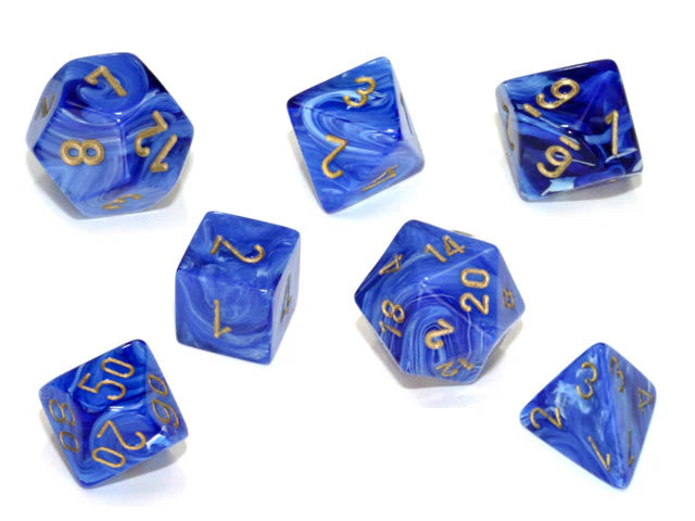 Chessex- 7pc Polyhedral: Vortex