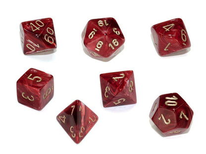 Chessex- 7pc Polyhedral: Vortex