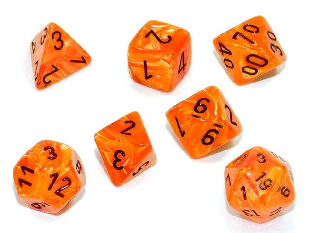 Chessex- 7pc Polyhedral: Vortex