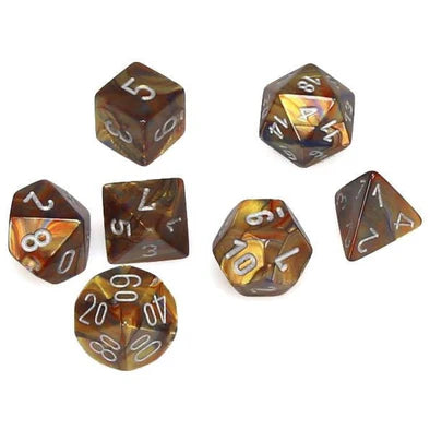 Chessex- 7pc Mini Polyhedral: Lustrous