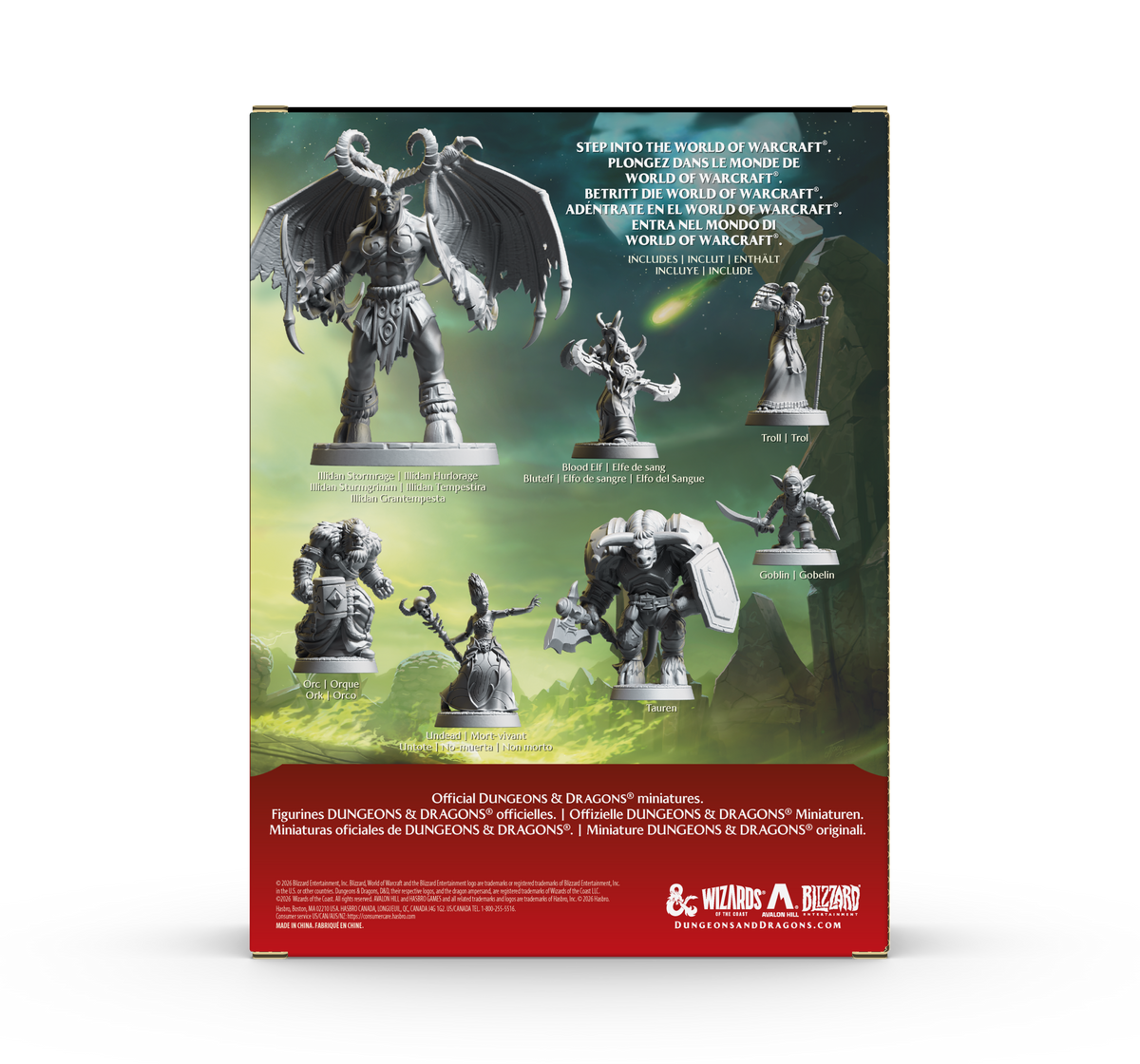 Dungeons & Dragons: Miniatures: World of Warcraft - Horde Pack - November 3rd, 2026