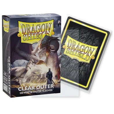 Matte Clear Outer Sleeves Dragon Shield 100ct