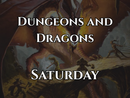Dungeons & Dragons: Weekly One-Shot - Sat, Sep 05, 2026