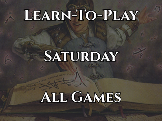Learn-To-Play: All Games - Sat, Nov 07, 2026