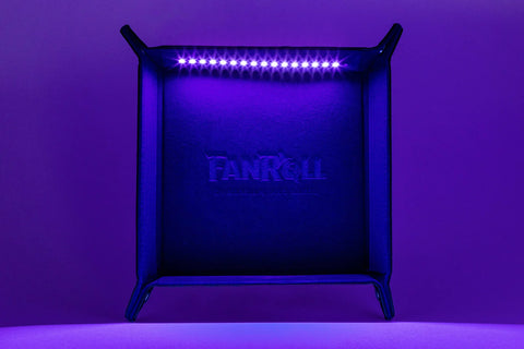 FanRoll: Blacklight Dice Tray (w D20)