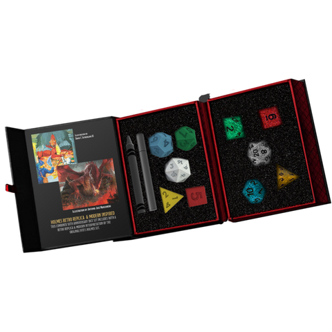 Dungeons & Dragons 50th Anniversary Holmes Retro & Modern Inspired Dice Sets
