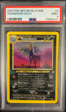 Houndoom Holo (8/64) - Neo Revelation - PSA 9
