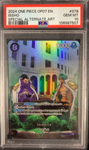 Issho Special Alternate Alt (OP03-078) - 500 Years in the Future/Pillars of Strength - PSA 10