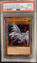 Blue-Eyes Alternate White Dragon [Quarter Century Secret Rare] PSA 6