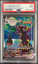 Umbreon V (215/203) - Alternate Art - Evolving Skies - PSA 9