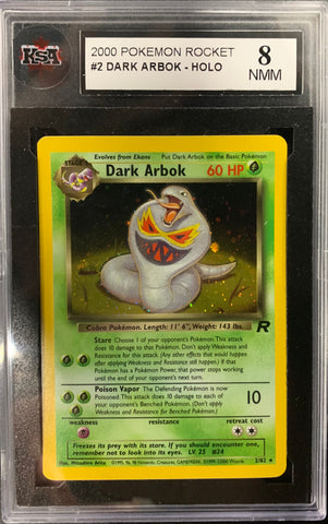Dark Arbok Holo (2/82) - Team Rocket - KSA 8