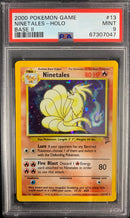 Ninetales Holo (13/130) Base Set 2 - PSA 9
