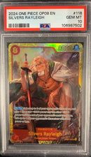 Silvers Rayleigh (OP08-118) Two Legends - PSA 10