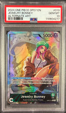 Jewelry Bonney Alternate Art (OP07-019) PSA 10