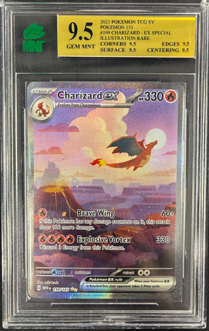 Charizard ex (199/165) - 151 - MNT 9.5