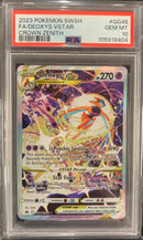 Deoxys Vstar (GG46/GG70) - Crown Zenith - PSA 10