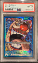 Buggy Alternate Art (OP09-042) - PSA 10