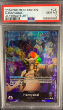 Hannyabal Alternate Art (EB01-021) - Extra Booster Memorial Collection - PSA 10