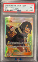 Zinnia (70/70) - Sun & Moon Dragon Majesty - PSA 9