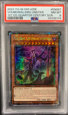 Vouiburial, The Dragon Undertaker [Quarter Century Secret Rare] - PSA 8